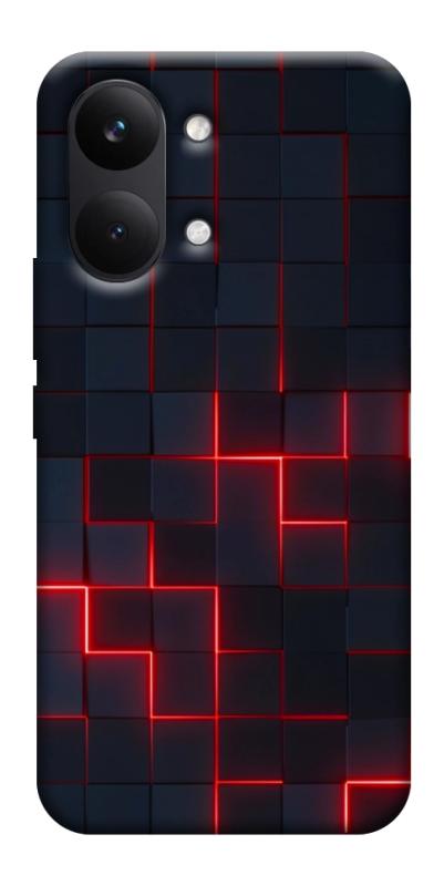 Чехол itsPrint Кибер сетка для Xiaomi Poco X8 Pro Max, паттерн, купить оптом с доставкой