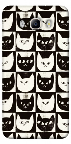 Чехол itsPrint Кошачьи шахматы для Samsung J510F Galaxy J5 (2016)