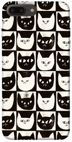 Чохол itsPrint Котячі шахи для Apple iPhone 7 plus / 8 plus (5.5")