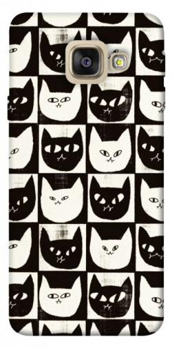 Чехол itsPrint Кошачьи шахматы для Samsung A520 Galaxy A5 (2017)