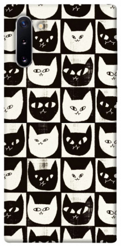 Чехол itsPrint Кошачьи шахматы для Samsung Galaxy Note 10