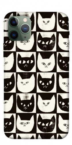 Чохол itsPrint Котячі шахи для Apple iPhone 11 Pro (5.8")