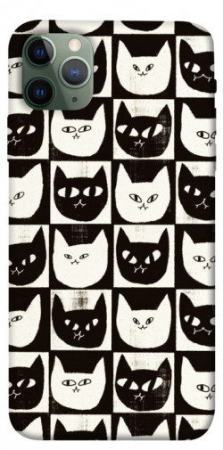 Чохол itsPrint Котячі шахи для Apple iPhone 11 Pro Max (6.5")