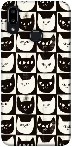 Чехол itsPrint Кошачьи шахматы для Samsung Galaxy A10s