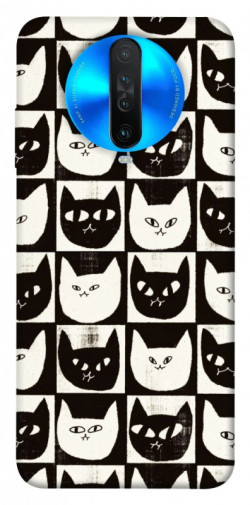 Чехол itsPrint Кошачьи шахматы для Xiaomi Redmi K30