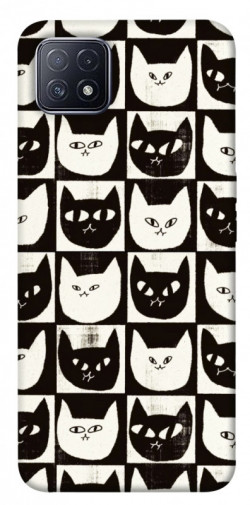 Чехол itsPrint Кошачьи шахматы для Oppo A73