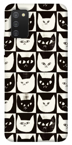 Чехол itsPrint Кошачьи шахматы для Samsung Galaxy A02s