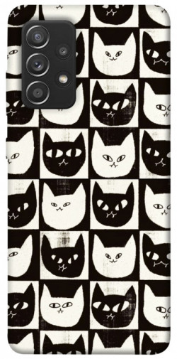 Чехол itsPrint Кошачьи шахматы для Samsung Galaxy A52 4G / A52 5G