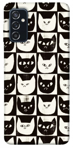 Чехол itsPrint Кошачьи шахматы для Samsung Galaxy M52