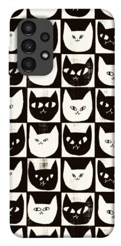 Чехол itsPrint Кошачьи шахматы для Samsung Galaxy A13 4G