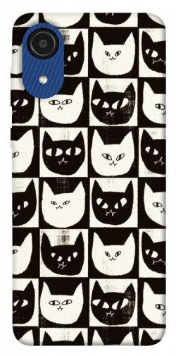 Чехол itsPrint Кошачьи шахматы для Samsung Galaxy A03 Core