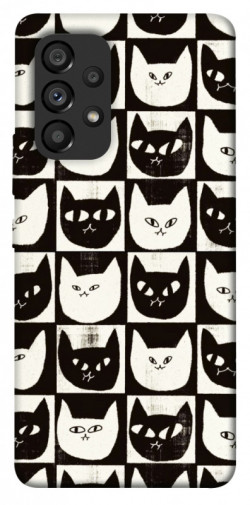 Чехол itsPrint Кошачьи шахматы для Samsung Galaxy A53 5G