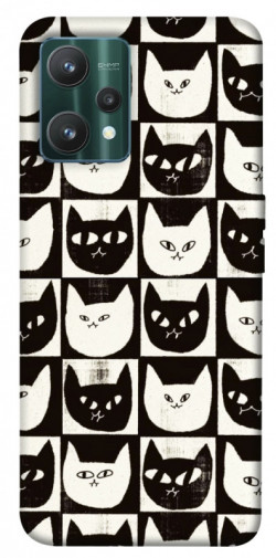Чохол itsPrint Котячі шахи для Realme 9 Pro