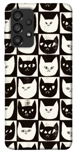 Чехол itsPrint Кошачьи шахматы для Samsung Galaxy A33 5G