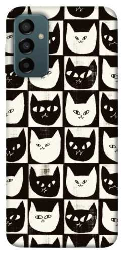 Чехол itsPrint Кошачьи шахматы для Samsung Galaxy M23 5G