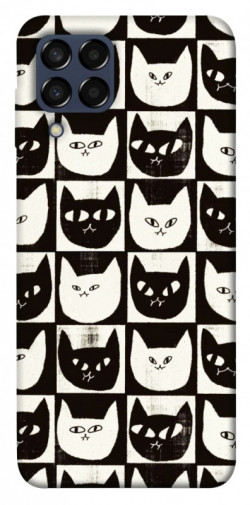 Чехол itsPrint Кошачьи шахматы для Samsung Galaxy M33 5G