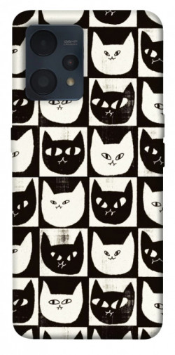Чохол itsPrint Котячі шахи для Realme 9 4G / 9 Pro+