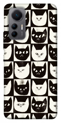 Чохол itsPrint Котячі шахи для Xiaomi 12 Lite