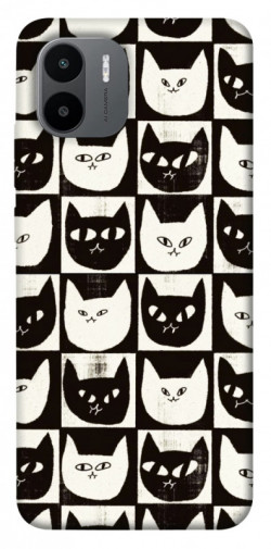 Чохол itsPrint Котячі шахи для Xiaomi Redmi A1 / A2