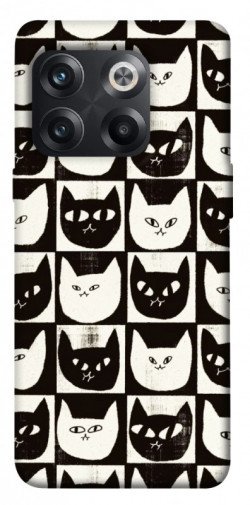 Чехол itsPrint Кошачьи шахматы для OnePlus 10T