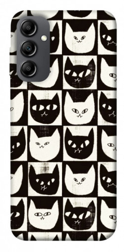 Чехол itsPrint Кошачьи шахматы для Samsung Galaxy A14 4G/5G