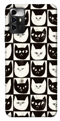 Чехол itsPrint Кошачьи шахматы для ZTE Blade A72