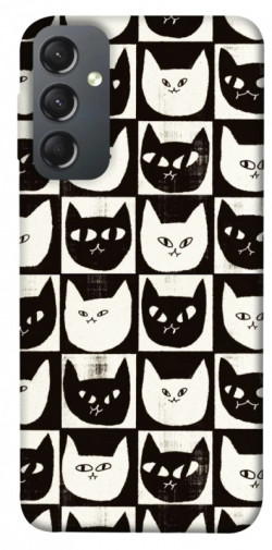 Чехол itsPrint Кошачьи шахматы для Samsung Galaxy A24 4G