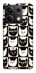 Чехол itsPrint Кошачьи шахматы для Xiaomi Redmi Note 13 5G