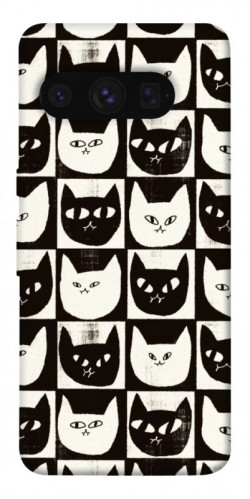 Чехол itsPrint Кошачьи шахматы для Google Pixel 8 Pro