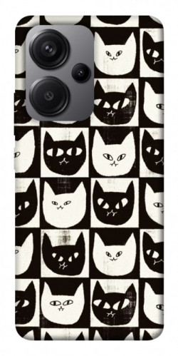 Чехол itsPrint Кошачьи шахматы для Xiaomi Redmi Note 13 Pro+