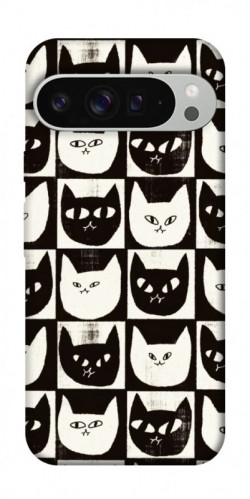 Чохол itsPrint Котячі шахи для Google Pixel 9 Pro XL