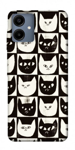 Чехол itsPrint Кошачьи шахматы для Samsung Galaxy A06