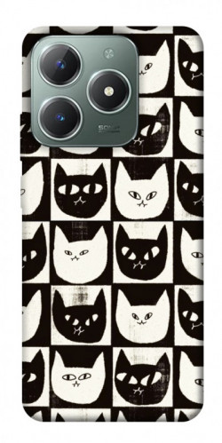 Чехол itsPrint Кошачьи шахматы для Realme C61 4G