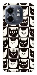 Чехол itsPrint Кошачьи шахматы для Infinix Smart 9 4G / Hot 50i