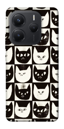 Чохол itsPrint Котячі шахи для Xiaomi Redmi Note 14 5G
