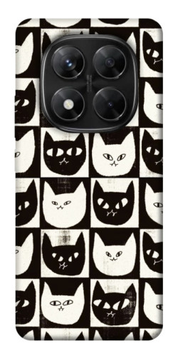 Чохол itsPrint Котячі шахи для Xiaomi Redmi Note 14 Pro 5G