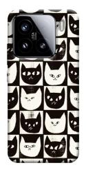 Чехол itsPrint Кошачьи шахматы для Xiaomi 15