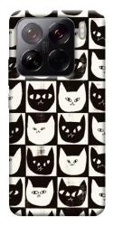 Чехол itsPrint Кошачьи шахматы для Xiaomi 15 Pro