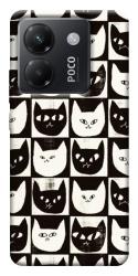 Чехол itsPrint Кошачьи шахматы для Xiaomi Poco M7 Pro 5G