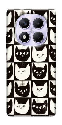 Чохол itsPrint Котячі шахи для Xiaomi Redmi Note 14 Pro 4G
