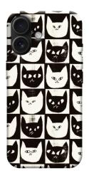 Чохол itsPrint Котячі шахи для Apple iPhone 17 (6.3")
