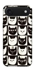 Чохол itsPrint Котячі шахи для Apple iPhone 17 Air (6.5")