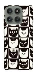 Чехол itsPrint Кошачьи шахматы для Motorola Edge 60 Pro