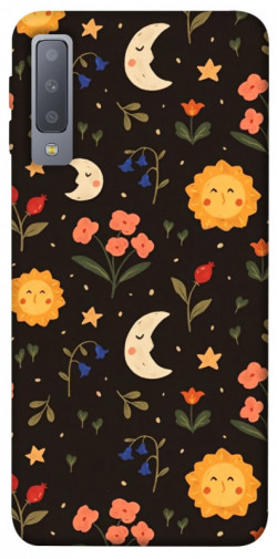 Чехол itsPrint Полевые цветы для Samsung A750 Galaxy A7 (2018)