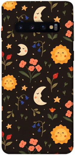 Чехол itsPrint Полевые цветы для Samsung Galaxy S10