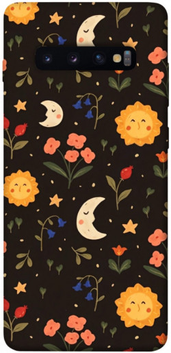 Чехол itsPrint Полевые цветы для Samsung Galaxy S10+