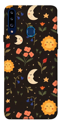 Чехол itsPrint Полевые цветы для Samsung Galaxy A20s