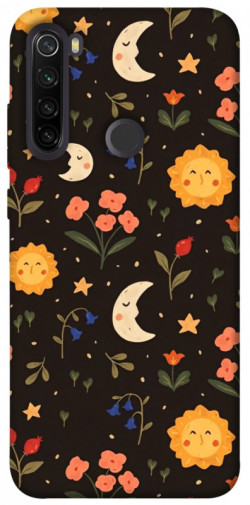 Чехол itsPrint Полевые цветы для Xiaomi Redmi Note 8T