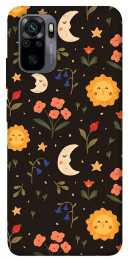 Чехол itsPrint Полевые цветы для Xiaomi Redmi Note 10 / Note 10s
