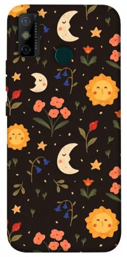 Чехол itsPrint Полевые цветы для TECNO Spark 6 Go
